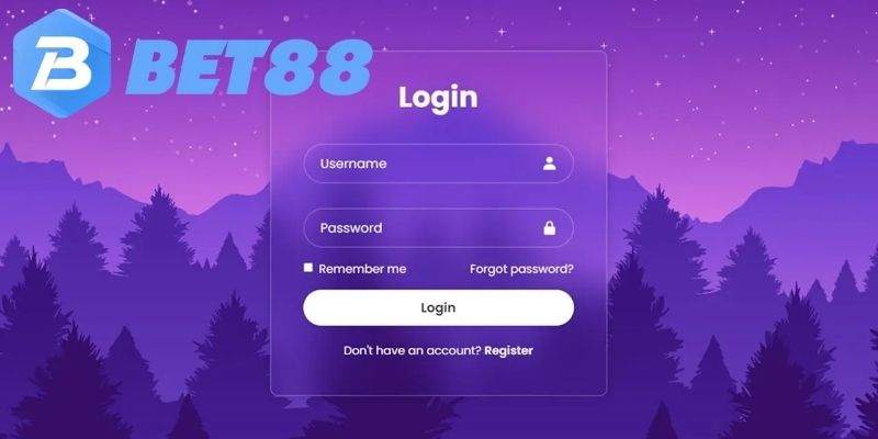 Các bước đăng nhập tài khoản bet88 đơn giản và nhanh chóng