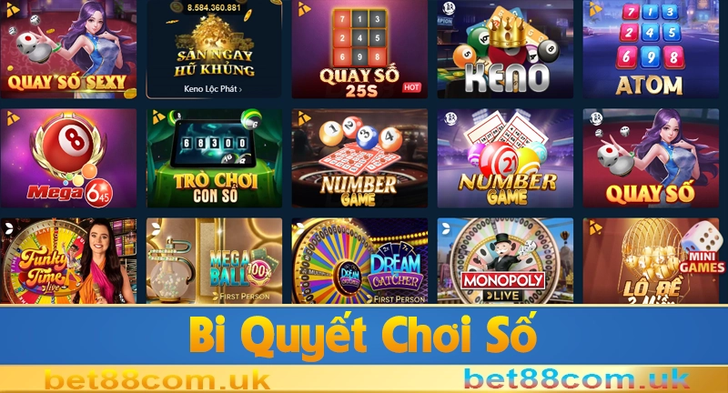 Xổ số Bet88 8 Bí quyết đánh số đề chuẩn tại Bet88